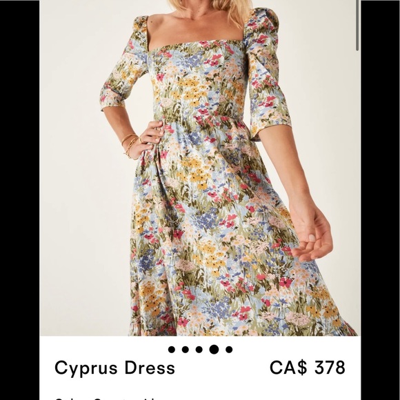 Reformation Dresses & Skirts - Reformation Cyprus Dress Countryside